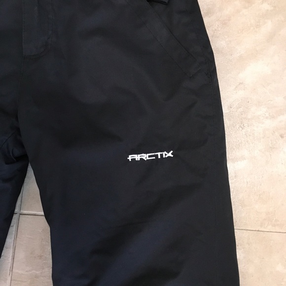 Black Arctix 3K Ski Pants, Size Small - Picture 3 of 5